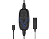 Cordon USB-C RX avec Commandes Volume Mute Boutton Décrocher/Raccrocher USB-C RX